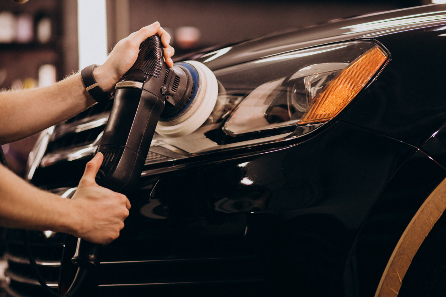 car wash detailing station